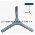 Customized Aluminum Die Casting Table Stand / Furniture Leg